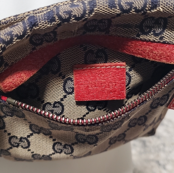 Gucci GG Canvas Supreme Web Double Pocket Belt Bag - Picture 5 of 13